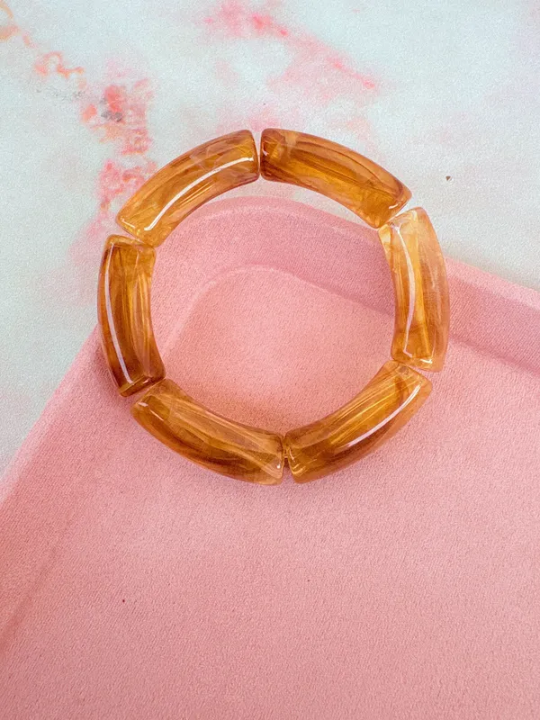 Bracelete de resina - biju 