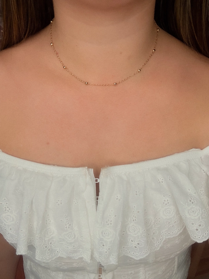 Choker bolinhas  - 1