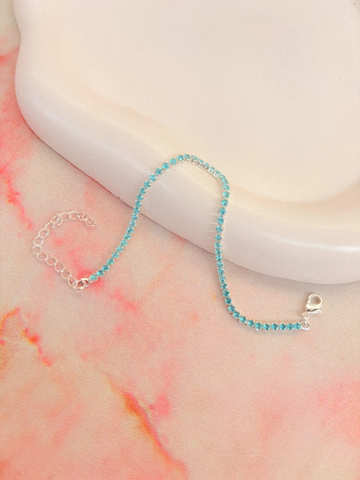 Pulseira brilho azul  - 1