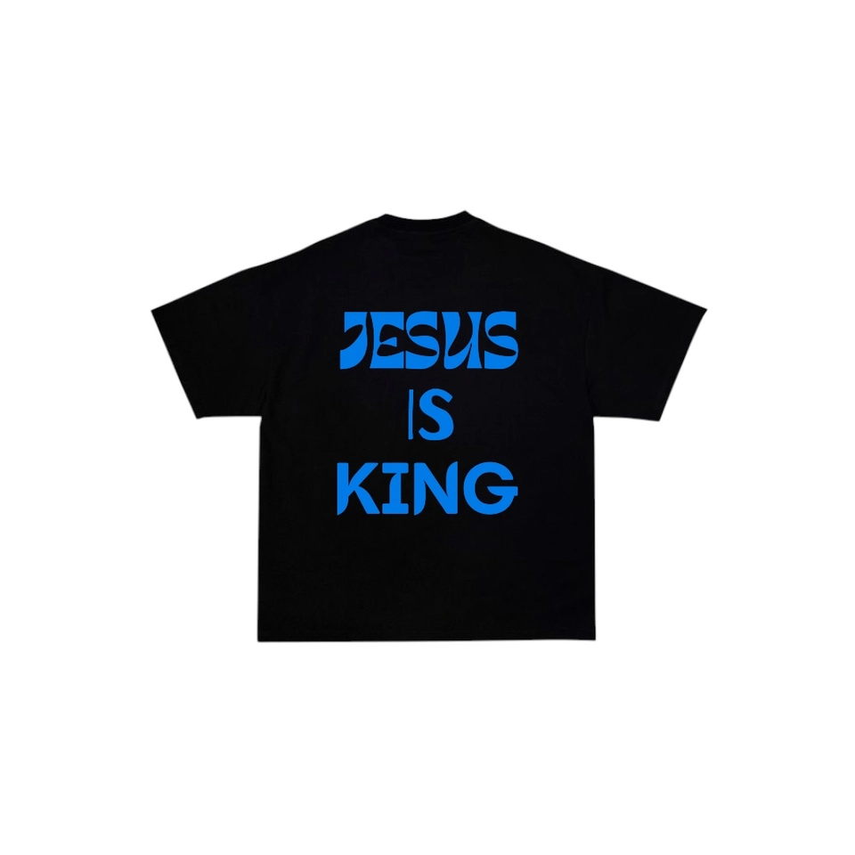 OVER BLACK - JESUS IS KING