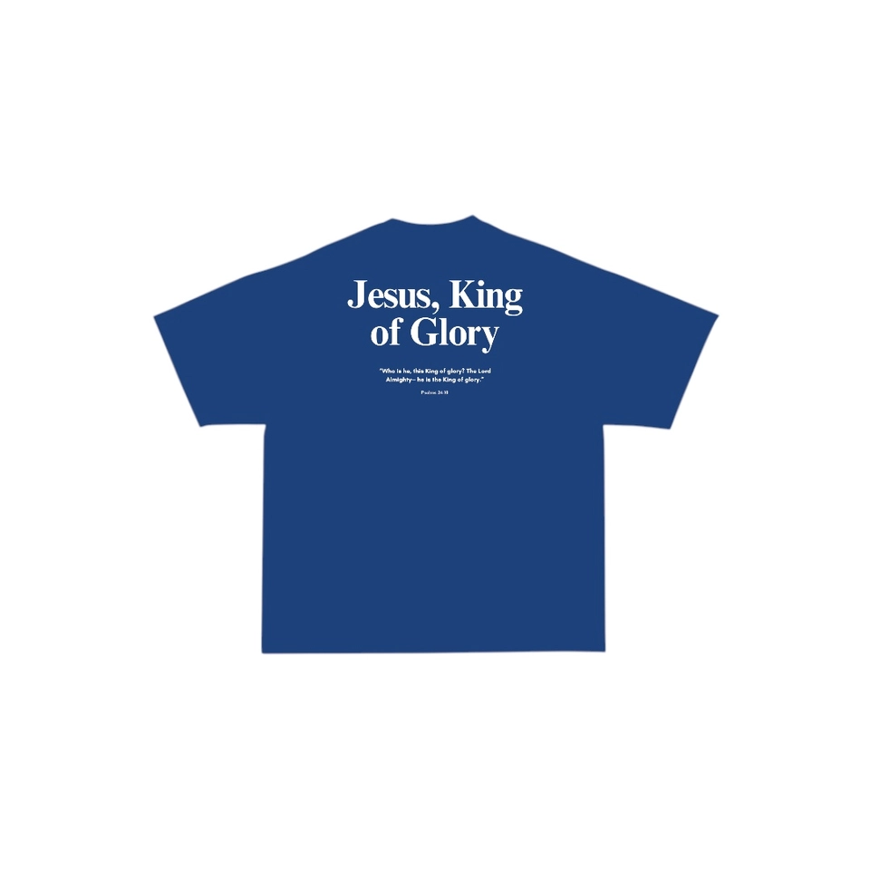 OVER BLUE - JESUS, KING OF GLORY 