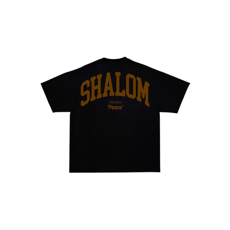 Oversized SHALOM – Black Edition