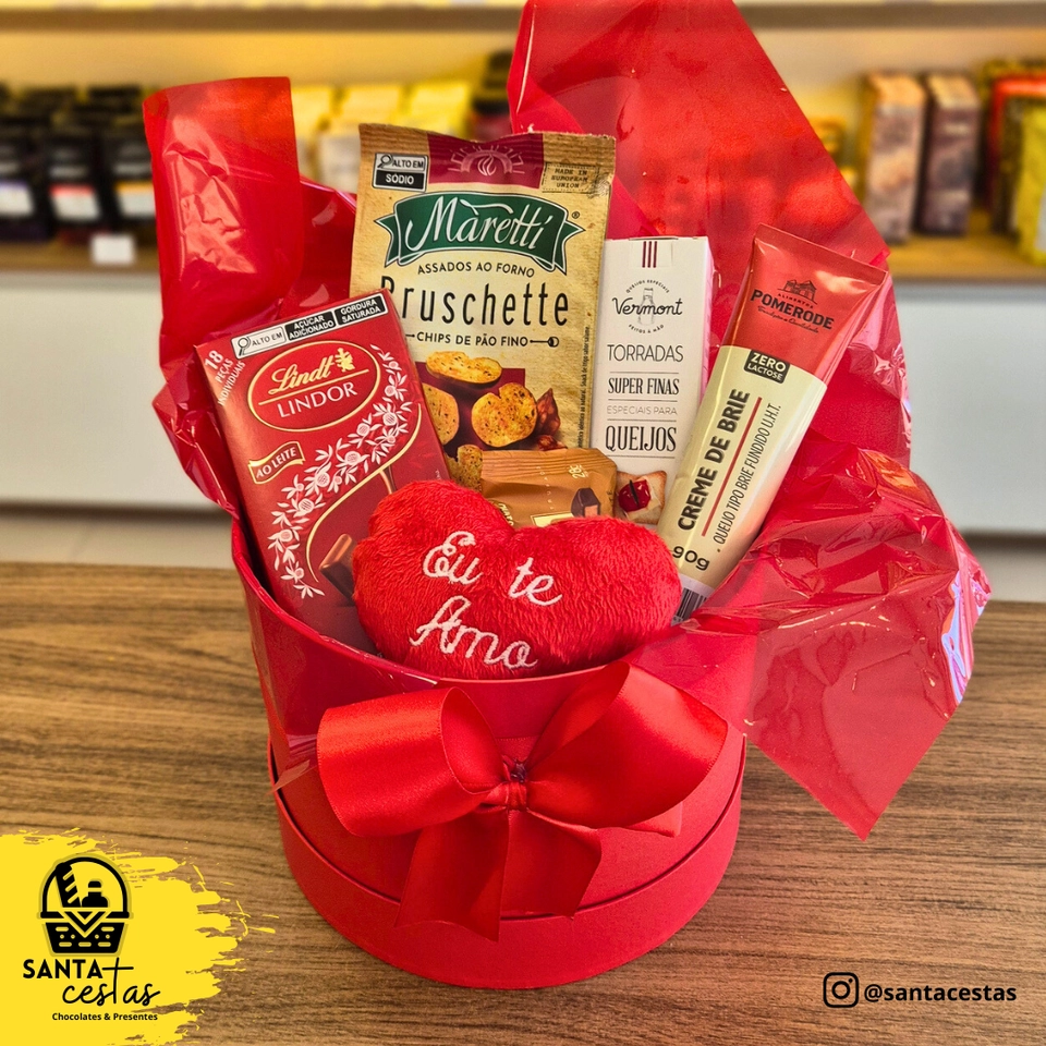 Box Lindt e Coração