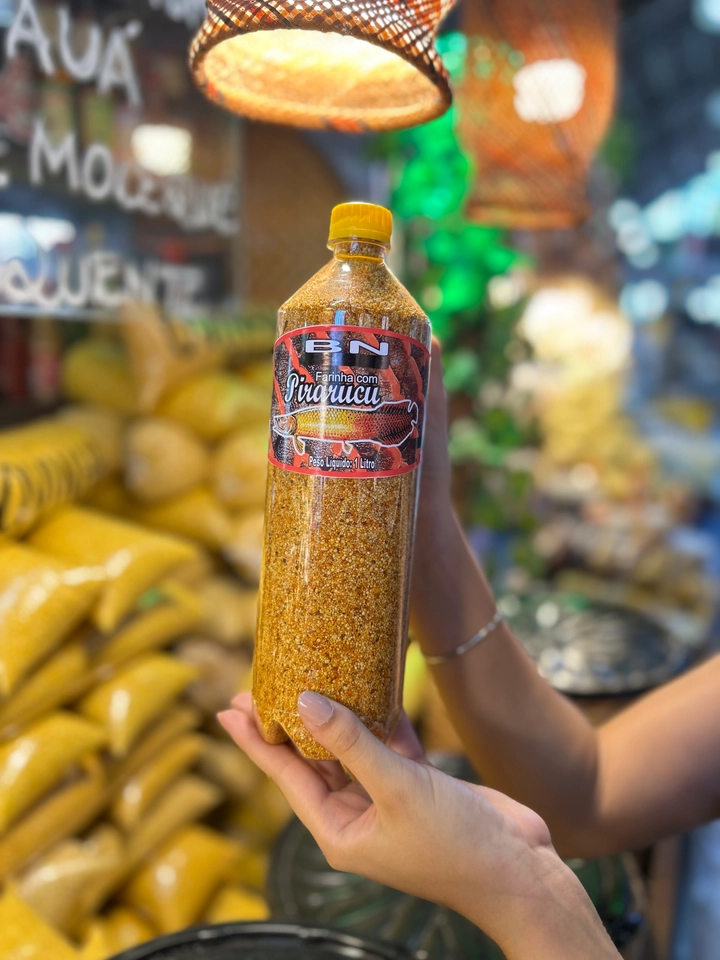 Farinha com Pirarucu