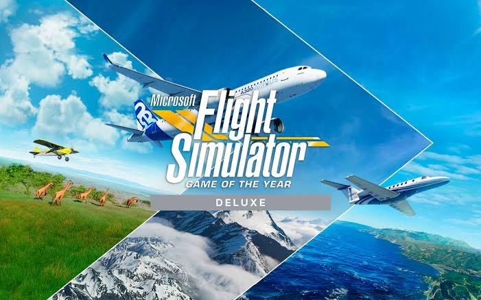 FLIGHT SIMULATOR GAME OF THE YEAR DELUXE - KEY MICROSOFT
