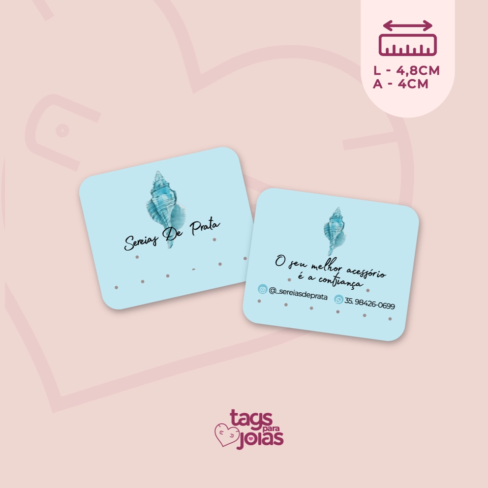 Tag Trio de Argolas + Par de Brincos - 4cm x 4,8cm - 1