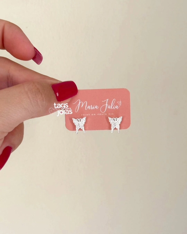Tag Brinco Slim - 2,5cm x 4cm - 2