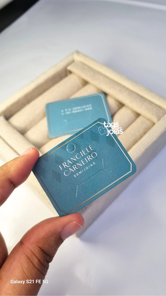 Tag Anel para Encaixe - 3,5cm x 4,8cm - 3