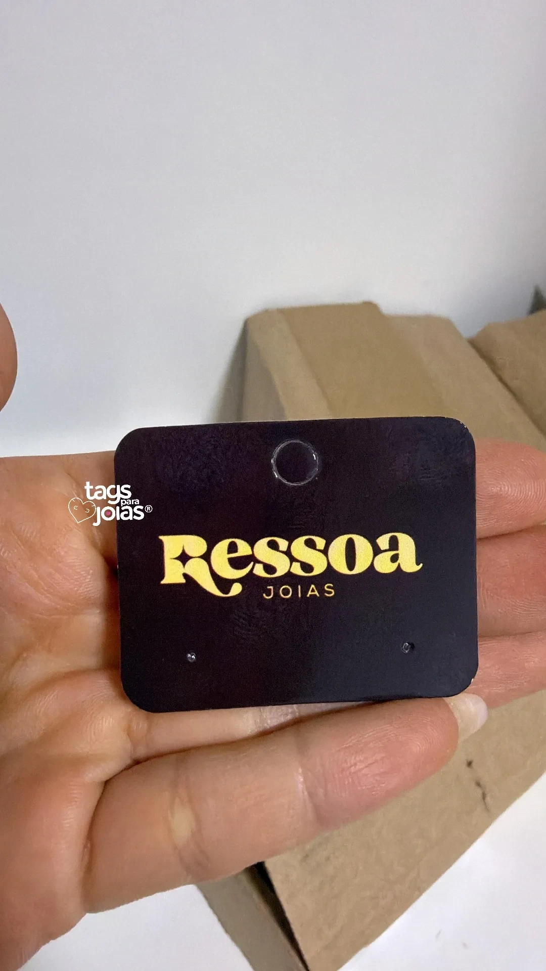 Tag para Brinco Classic - 6cm x 4cm - 4