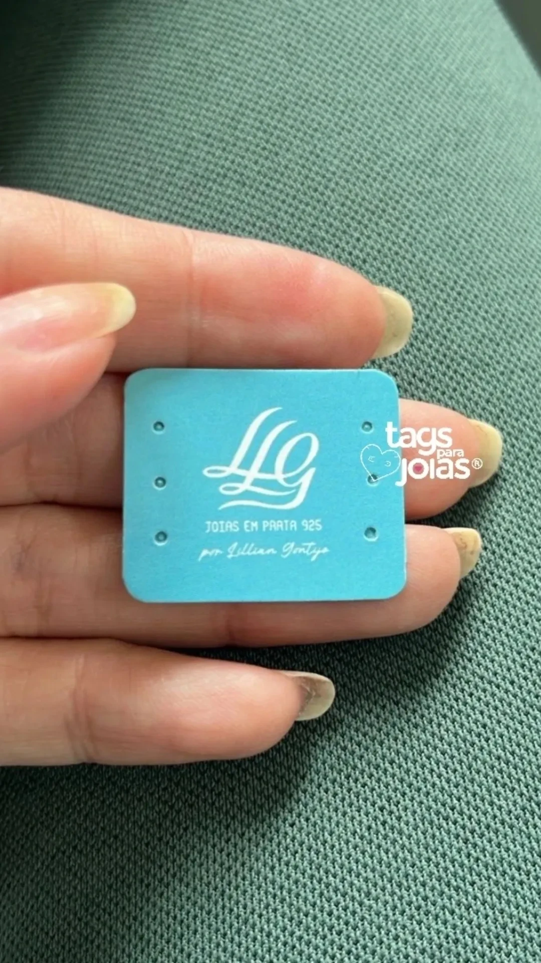 Mini Tag Trio - 3cm x 2,5cm - 3