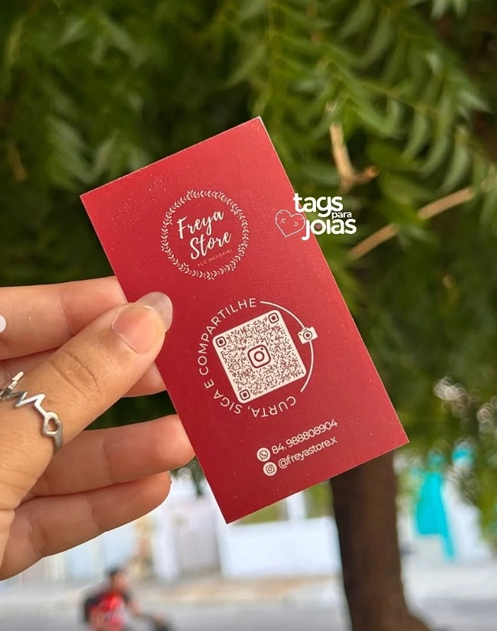 Cartão Feed - 8,8cm x 4,8cm - 3