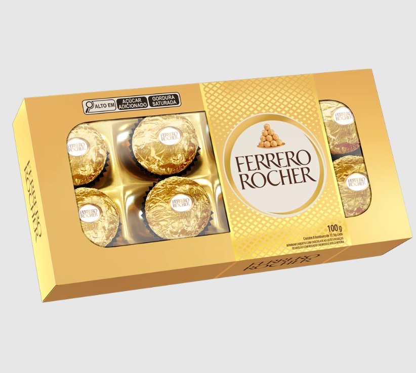 Chocolate Ferrero Rocher 8 unidades 
