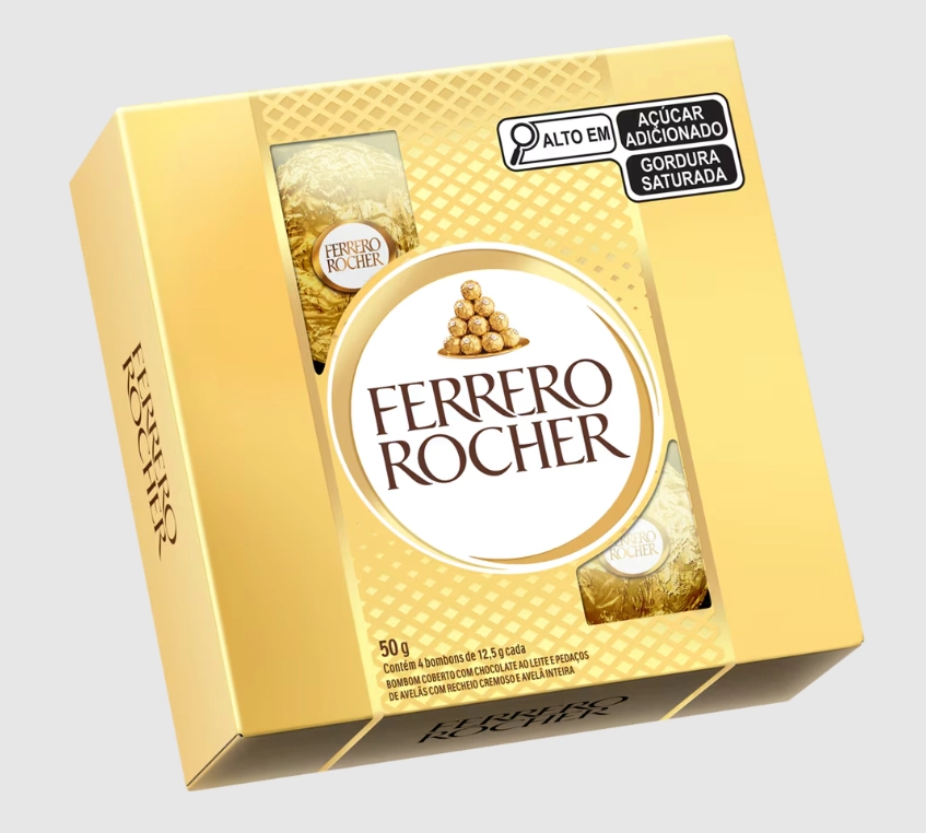 Chocolate Ferrero Rocher 4 unidades