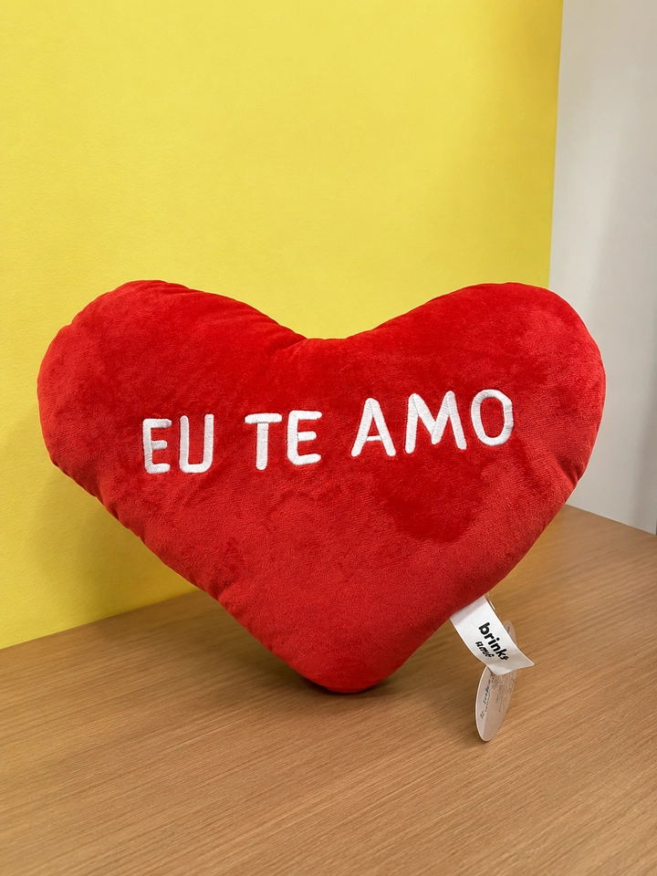 Almofada Coração "Eu te amo" M - 1