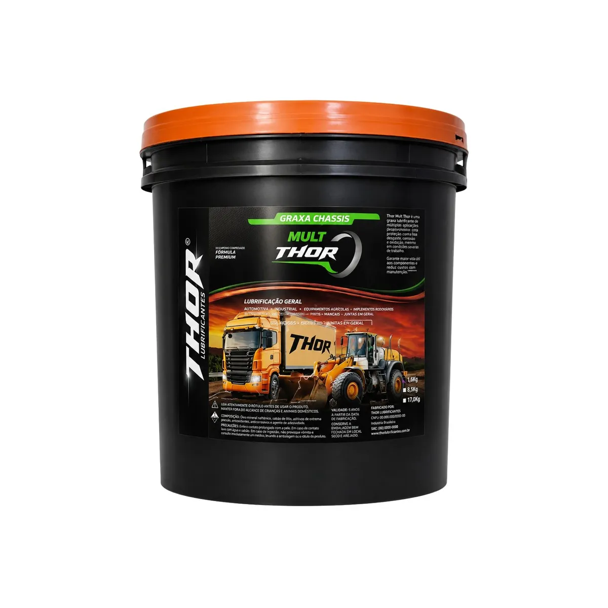 Graxa Chassis Mult 10kg Thor - 1