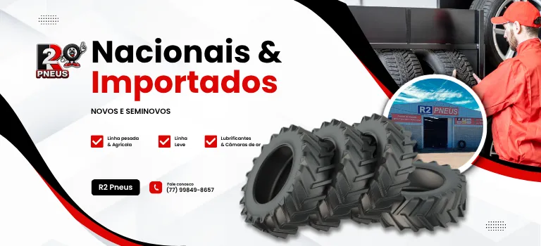 R2 Pneus Nacionais e Importados