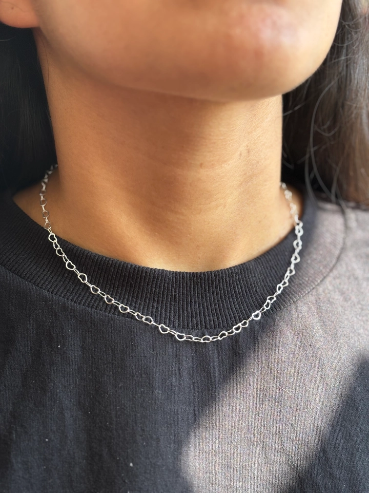 Choker elos de corações  - 1