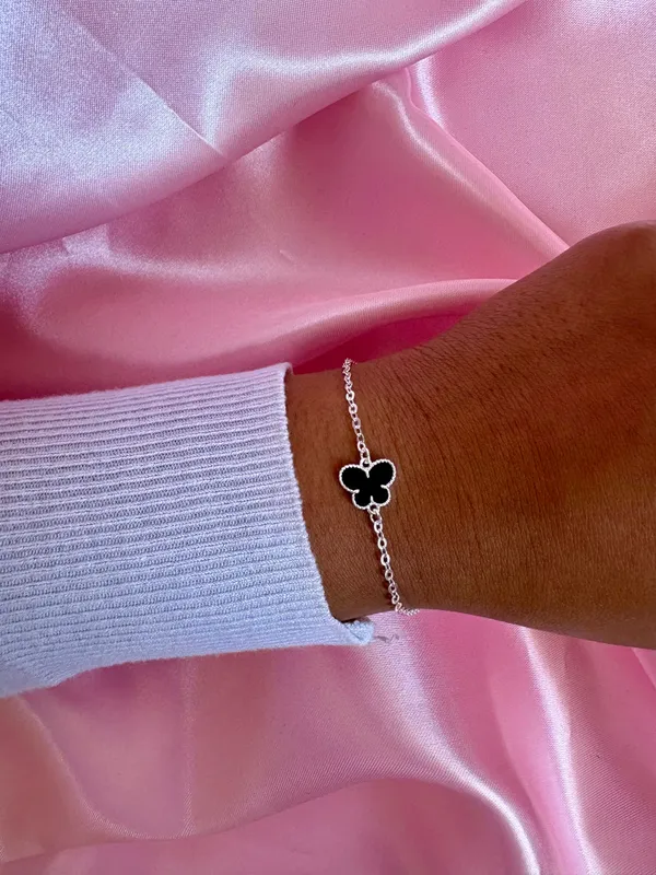 Pulseira borboleta black 