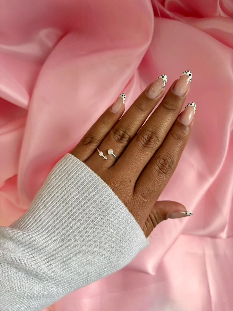 Anel seta cristal  - 1