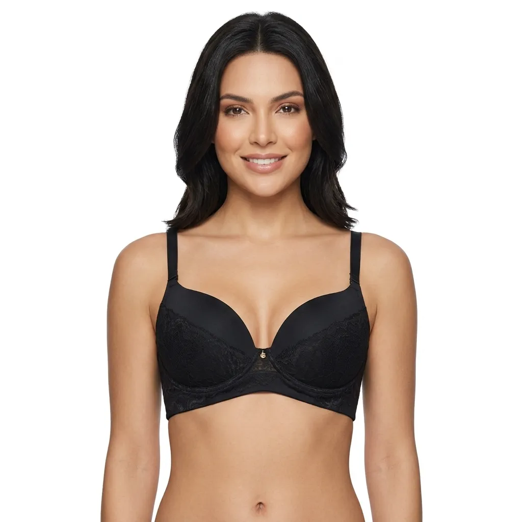 Sutiã Plus Size Fashion com Base em Renda - 1