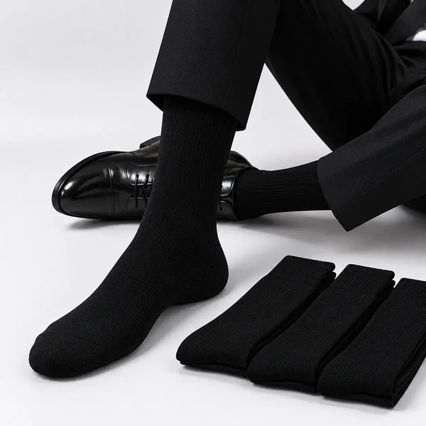 Kit 3 Pares de Meias Sociais Masculina