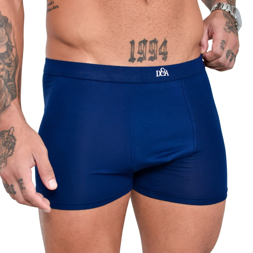 Kit 2 Cuecas Masculinas Boxer de Fibra de Bambu - 2