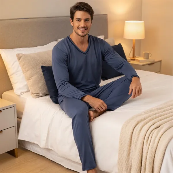 Pijama Masculino Liso
