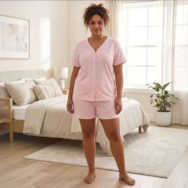 Pijama Feminino Americano em Algodão - imagem 5