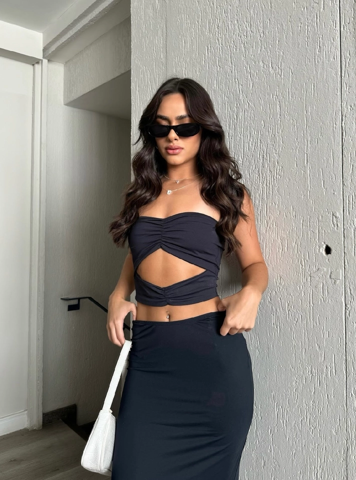 Cropped Peach  - 3
