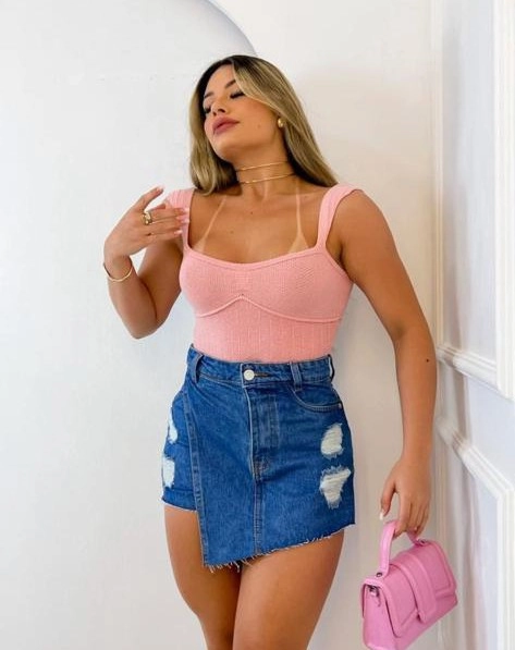 SHORTS SAIA JEANS - 1