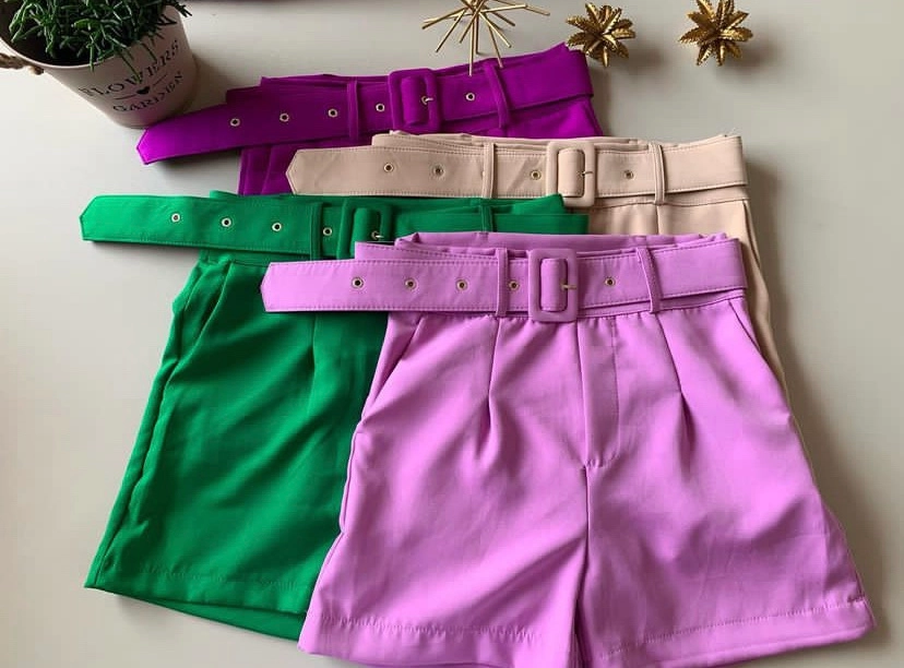 Shorts C/Cinto  - 4