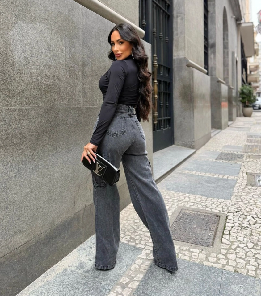 CALÇA WID LEG CARGO  - imagem 2