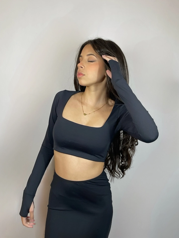 Cropped Veiga 