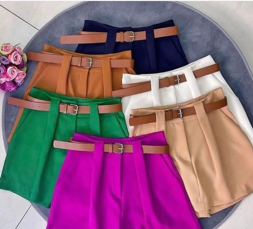 Shorts Saia C/Cinto  - 1