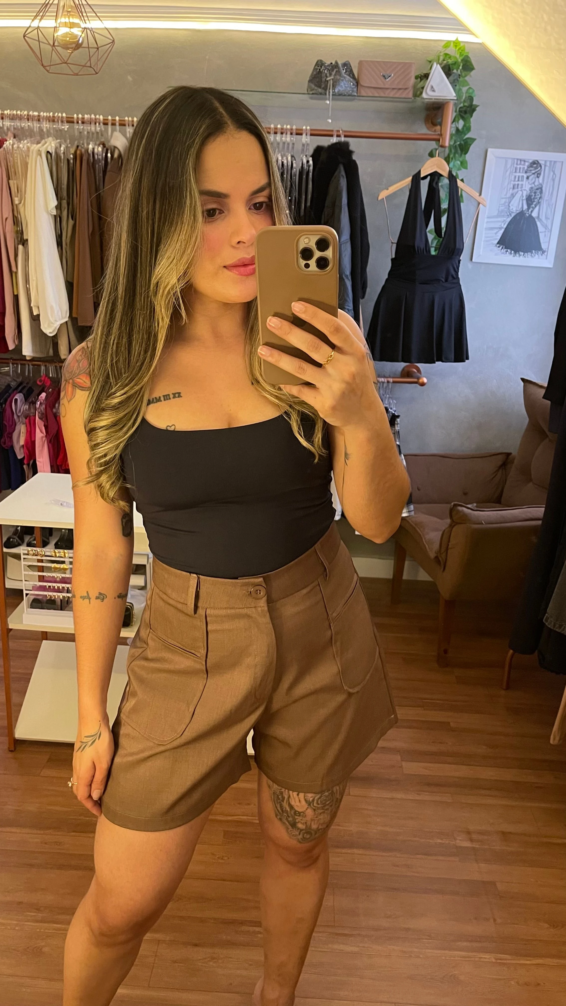 Shorts Alfaiataria com Bolsos - 2