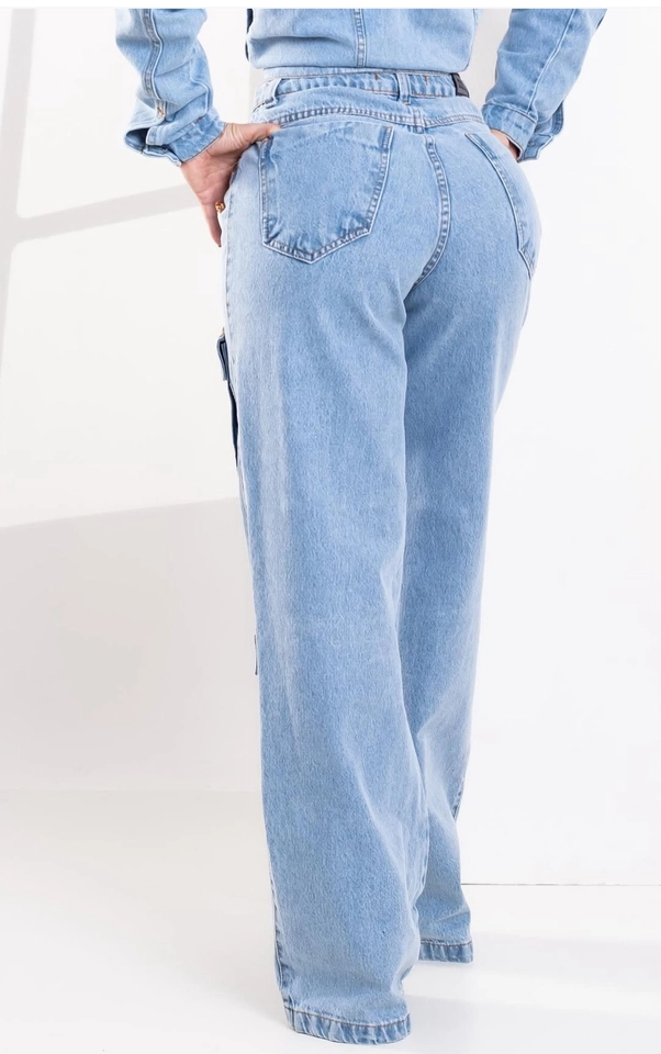 CALÇA WID LEG JEANS  - imagem 2