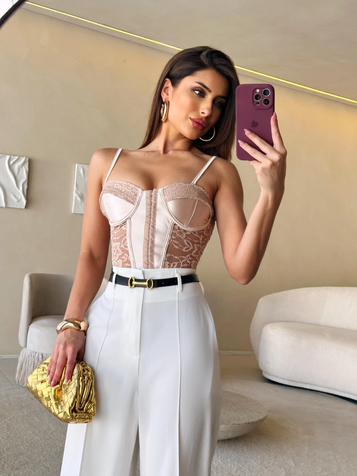 CORSELET DE RENDA STELA - 1