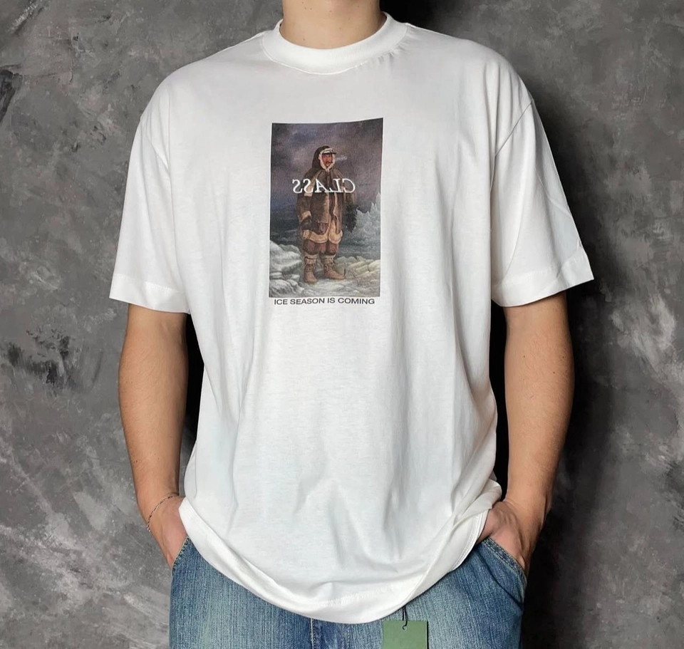 Camiseta MALHÃO SUEDINE Class esquimó - 1