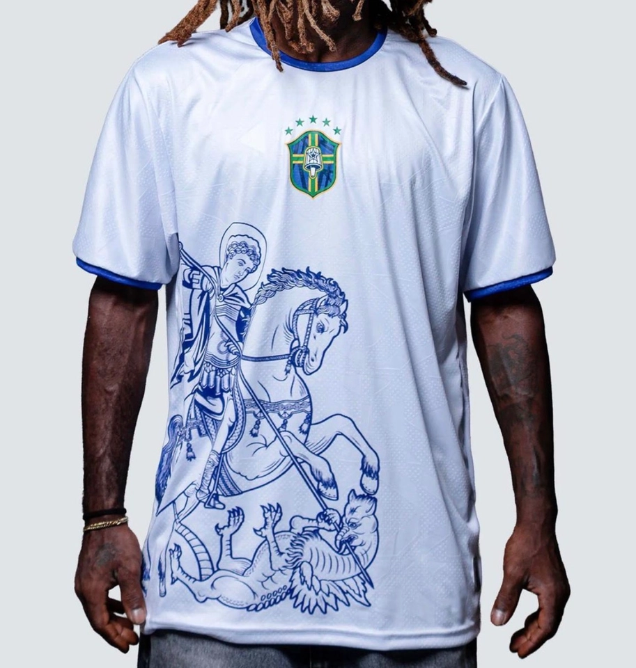 Camiseta chronic são jorge brasileiro - 1