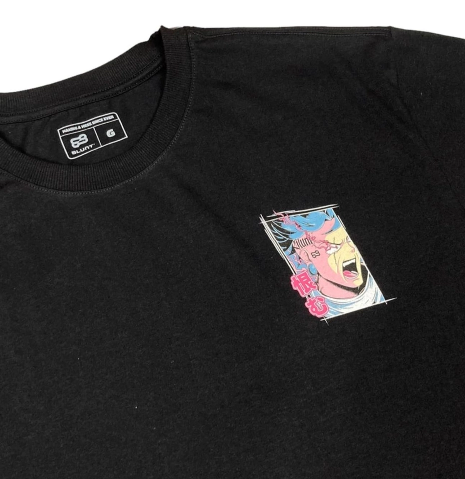 Camiseta Blunt anime - 2