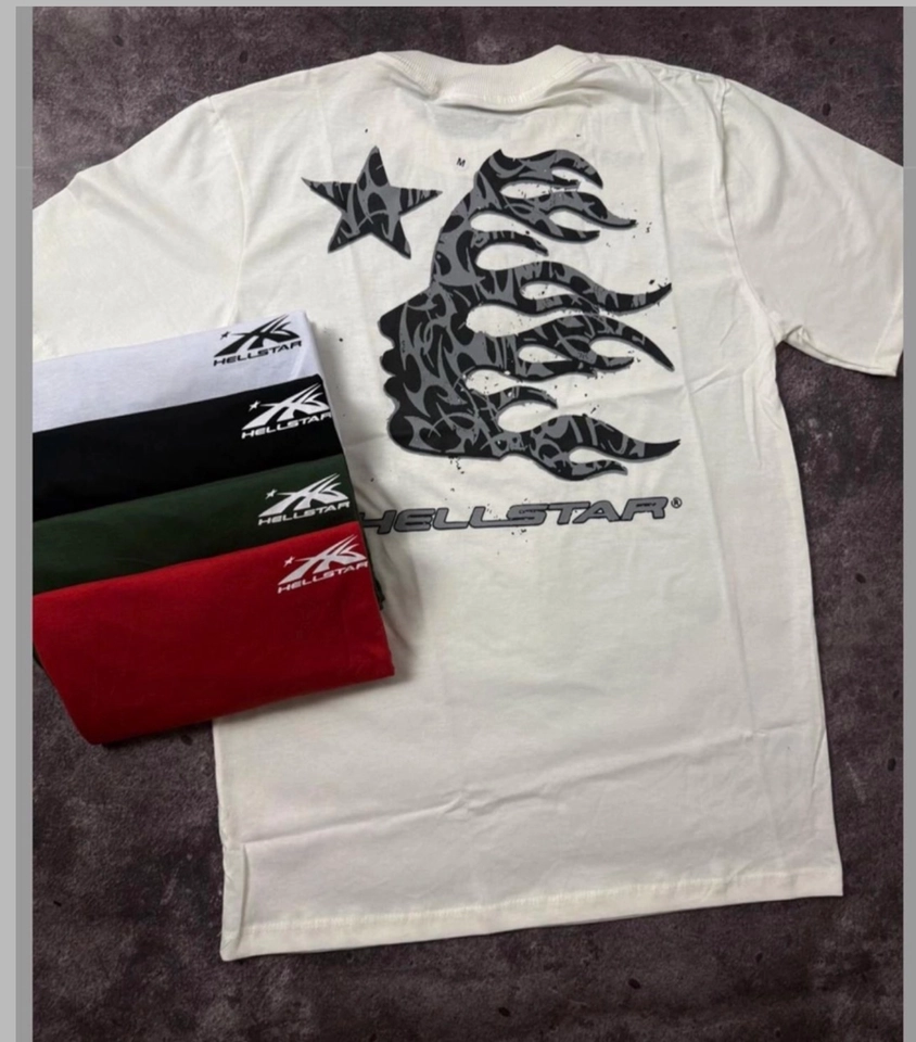 Camiseta oversized hell star - 1