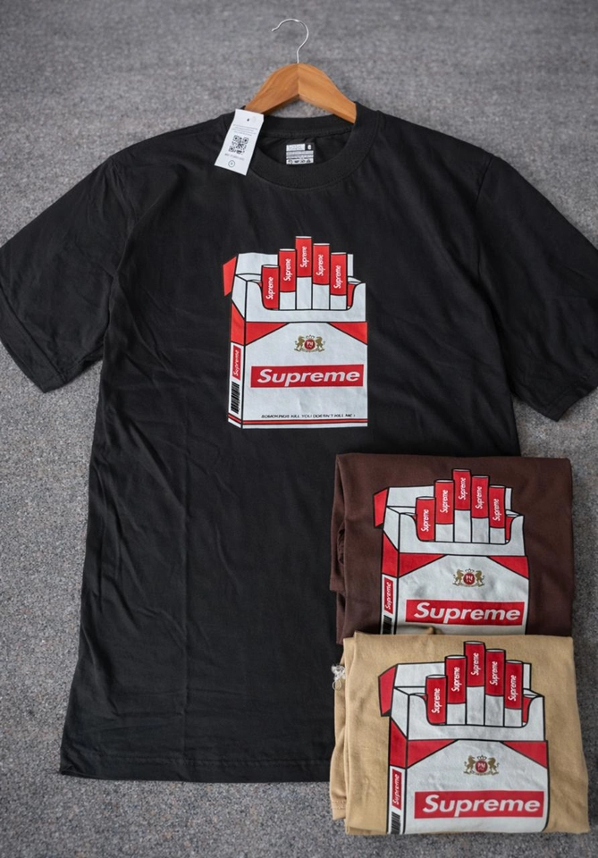 Camiseta oversized 40.1 dtf supreme cigarretes - 1