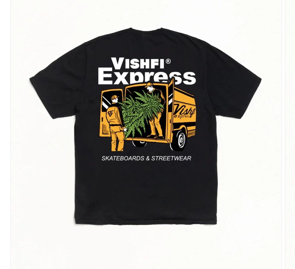 Camiseta Vishifi express weedfarm - 1