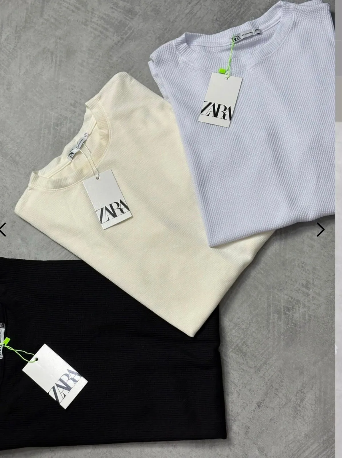 CAMISETA ZARA TEXTURIZADA - 2