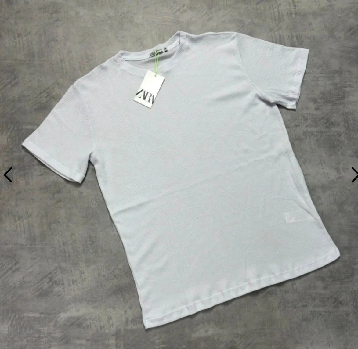 CAMISETA ZARA TEXTURIZADA - 9