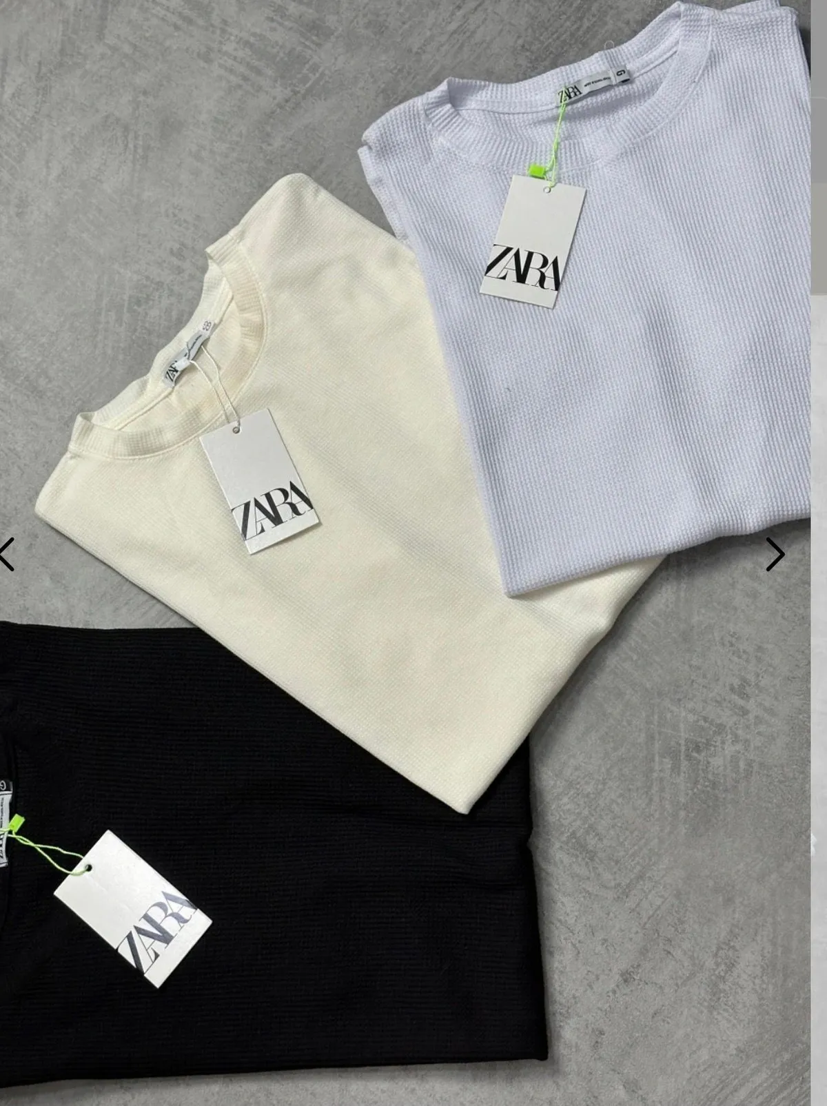 CAMISETA ZARA TEXTURIZADA - 8