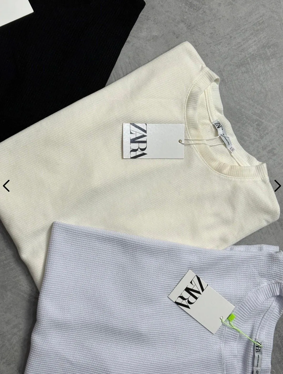 CAMISETA ZARA TEXTURIZADA - 7