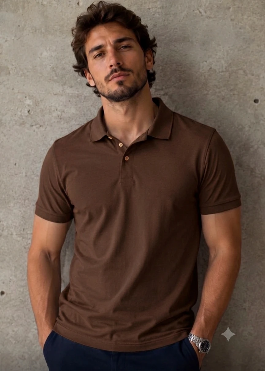 CAMISETA POLO ZARA TEXTURIZADA - 7