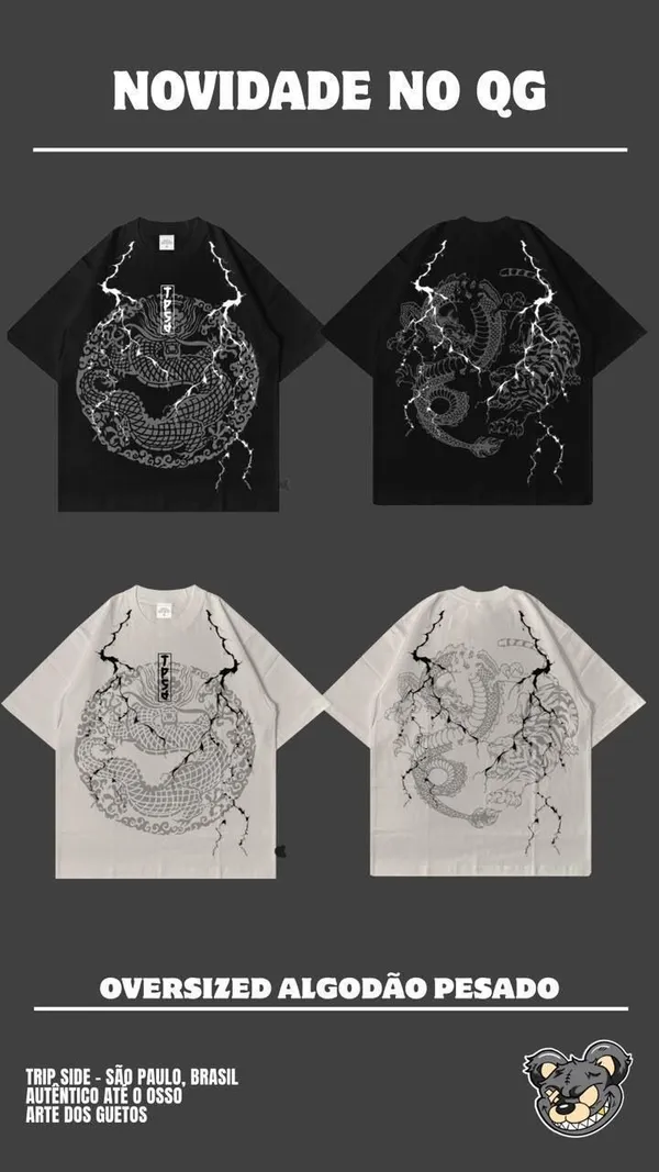 Camiseta tripside dragon 2026