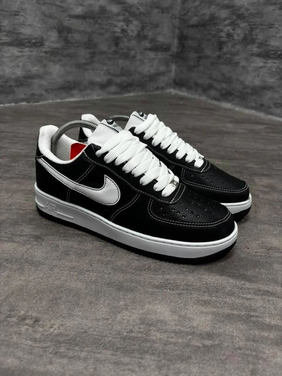 Tênis air force NK black white - 1